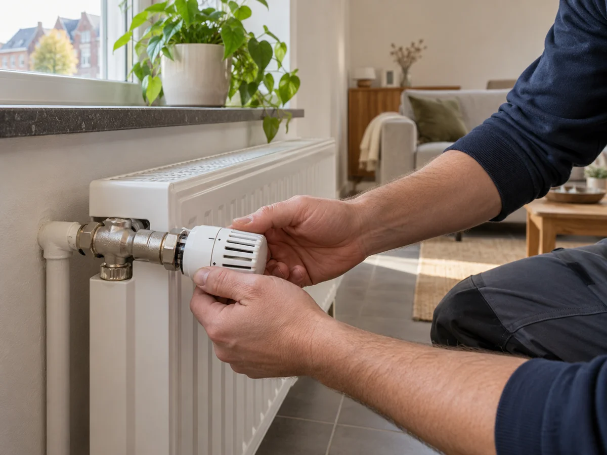 Contrôle d’une vanne de radiateur — service de chauffagiste à Waterloo